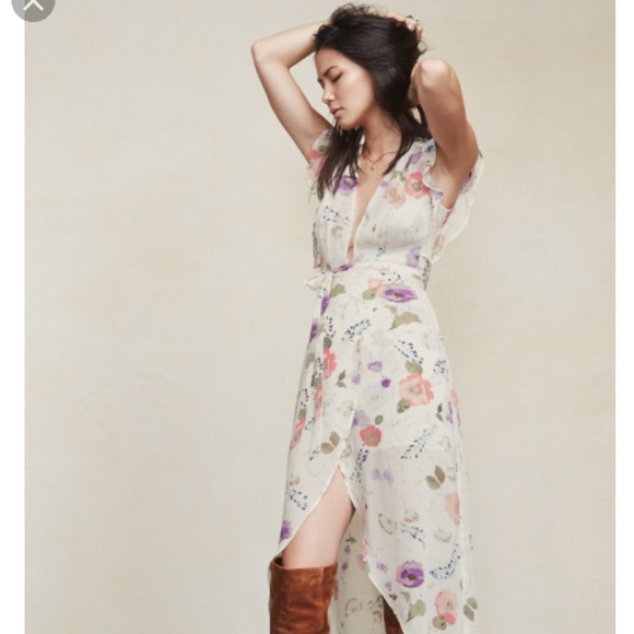 Reformation Charlene Dress in Yasmin, sz L - Picture 3 of 8